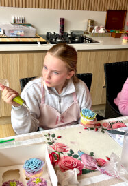 School Holidays Floral Cupcakes Workshop
