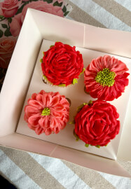 School Holidays Floral Cupcakes Workshop