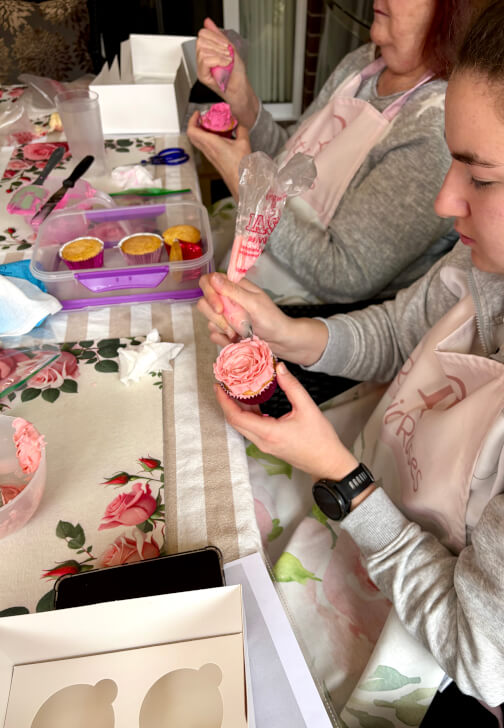School Holidays Floral Cupcakes Workshop