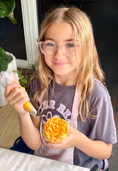 School Holidays Floral Cupcakes Workshop