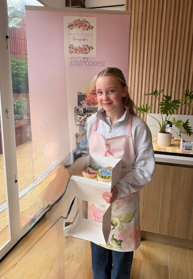 School Holidays Floral Cupcakes Workshop