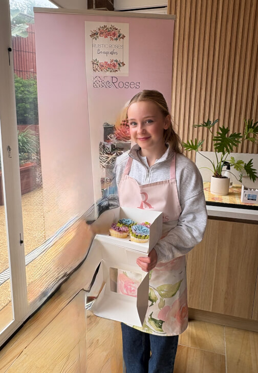 School Holidays Floral Cupcakes Workshop