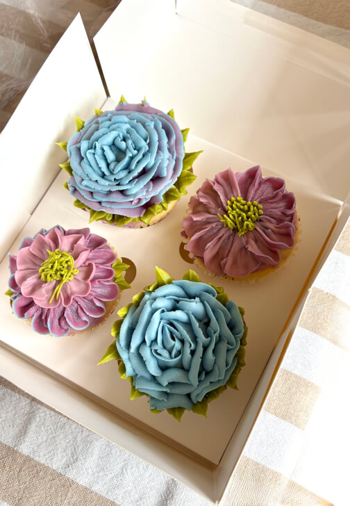 School Holidays Floral Cupcakes Workshop