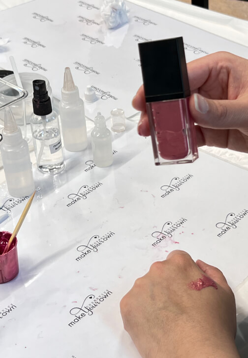 School Holidays Lip Gloss and Nail Polish Making Class for Kids