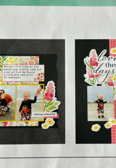 Scrapbook Class - Memories in Bloom