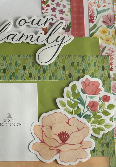 Scrapbook Class - Memories in Bloom