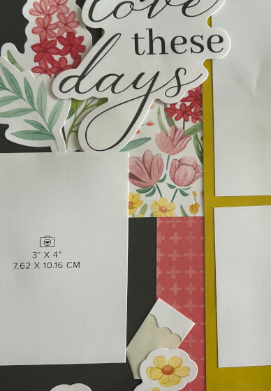 Scrapbook Class - Memories in Bloom