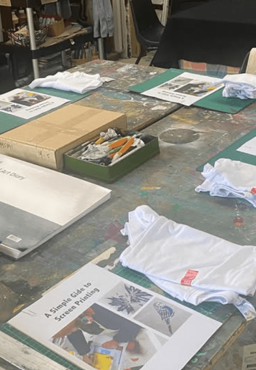 Screen Printing Class: Make Your Own Tote Bag and Tea Towel