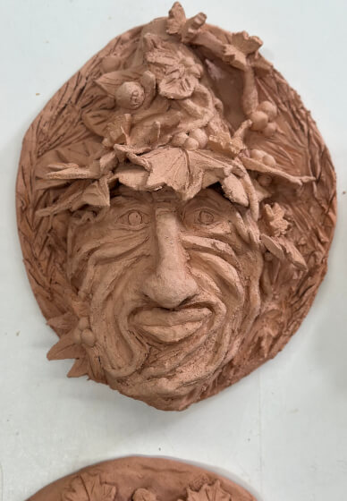 Sculpt Your Pottery God, Goddess or Green Man Workshop