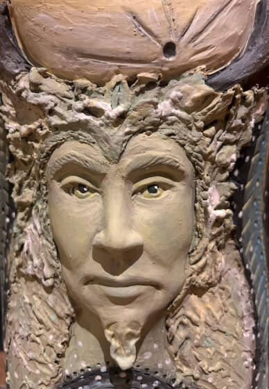 Sculpt Your Pottery God, Goddess or Green Man Workshop