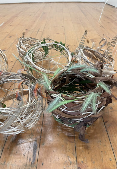 Sculptural Random Weave Basketry Workshop