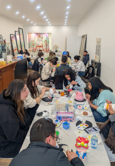 Sculpture Painting Workshop