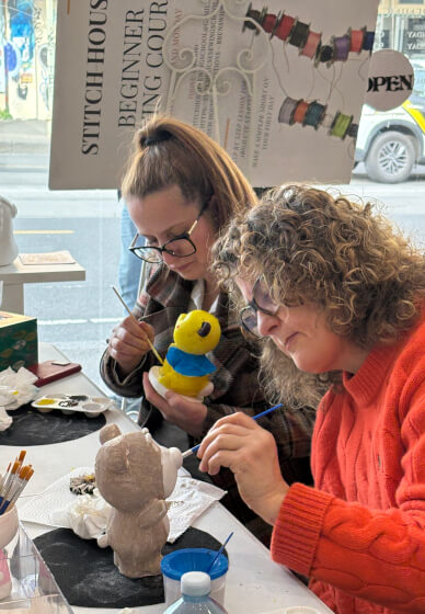 Sculpture Painting Workshop