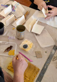 Sculptured and Bound Hand Made Book Making Workshop