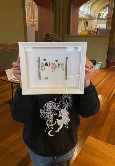 Sea Glass Scene Artwork Workshop