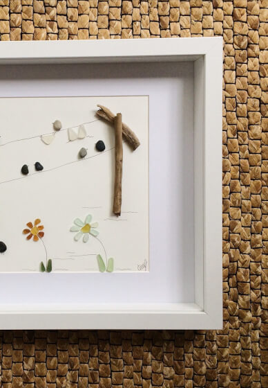 Sea Glass Scene Artwork Workshop