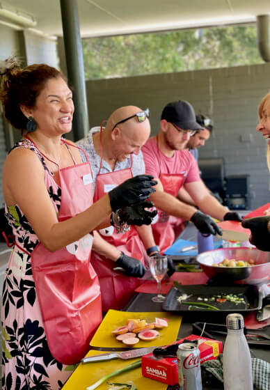 Seafood BBQ Cooking Class