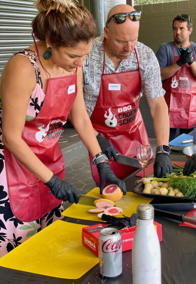 Seafood BBQ Cooking Class