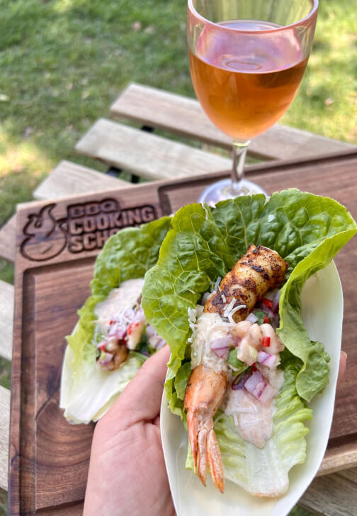 Seafood BBQ Cooking Class