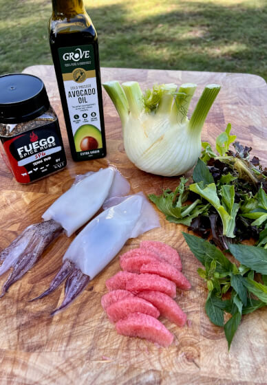 Seafood BBQ Cooking Class