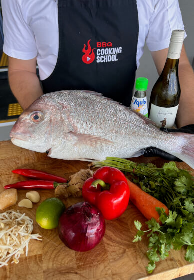 Seafood BBQ Cooking Class: Centennial Park