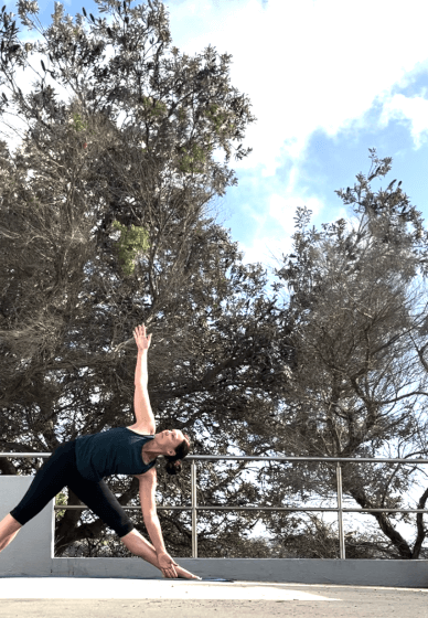 Seaside Nature Yoga Class for Women