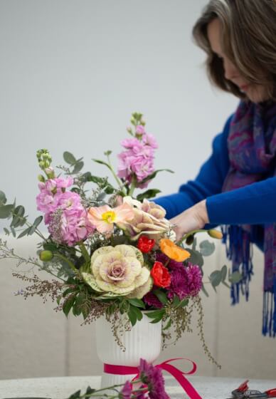 Seasonal Flower Arrangement Workshop
