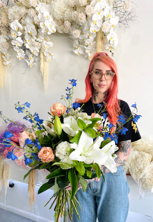 Seasonal Flower Bouquet Class