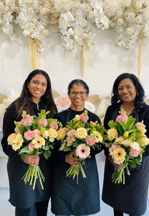 Seasonal Flower Bouquet Class