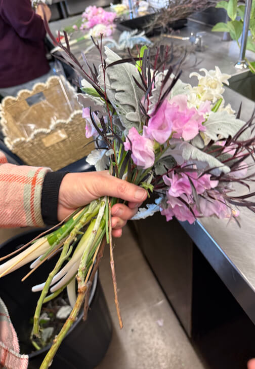 Seasonal Flower Posy Bouquet Class