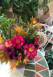 Seasonal Flower Posy Bouquet Class