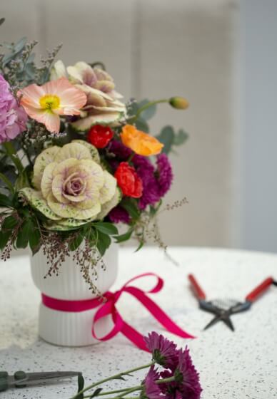 Seasonal Vase Arrangement Workshop