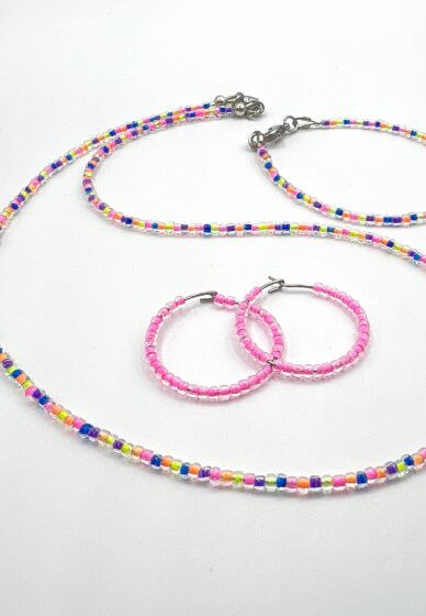 Seed and Heishi Bead Cuteness Workshop