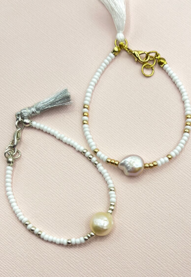 Seed and Heishi Bead Cuteness Workshop