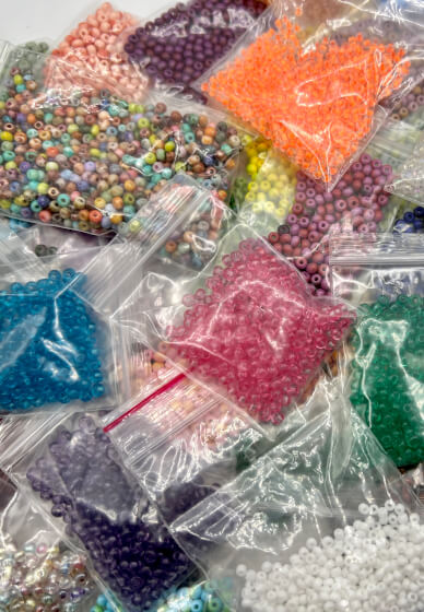 Seed and Heishi Bead Cuteness Workshop