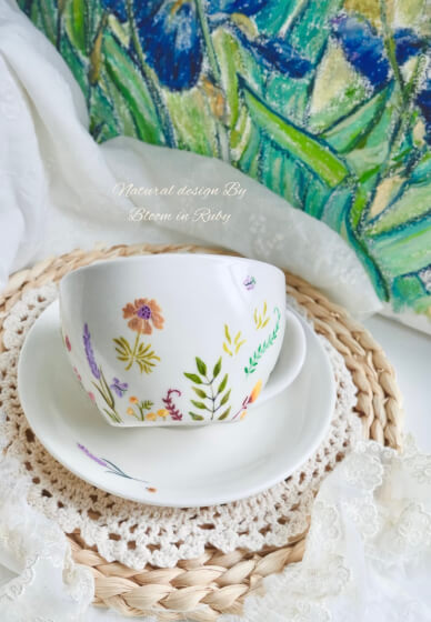 Semi-guided Pottery Painting or Glass Painting Art Workshop