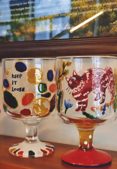 Semi-guided Pottery Painting or Glass Painting Art Workshop