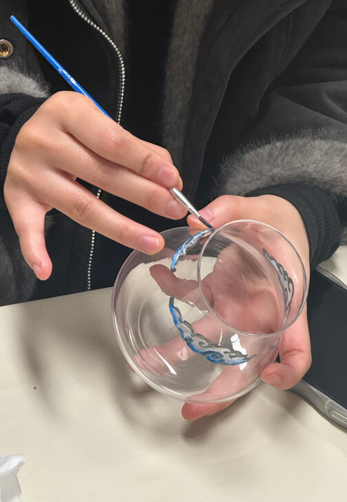 Semi-guided Pottery Painting or Glass Painting Art Workshop