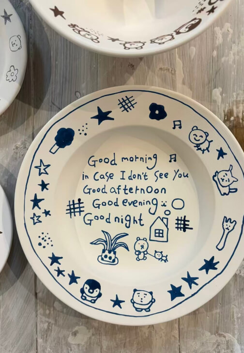 Semi-guided Pottery Painting Workshop