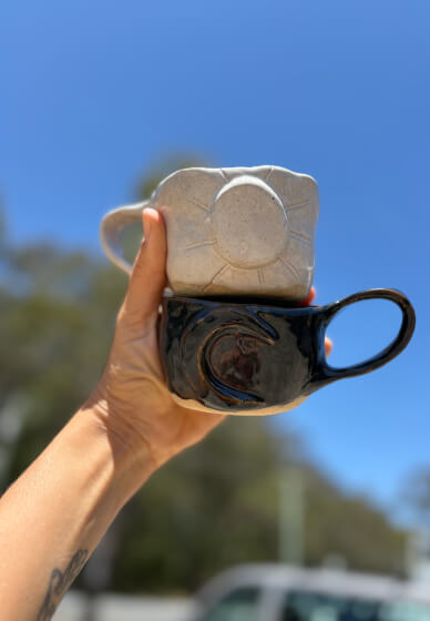 Set of Two Mug Pottery Workshop