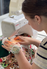 Sew on School Holiday: Christmas T-Shirt and Candle Magic