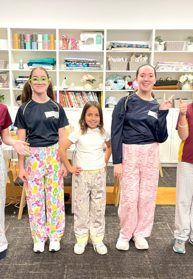 Sewing Course PJ Set for Boys and Girls - Two-days