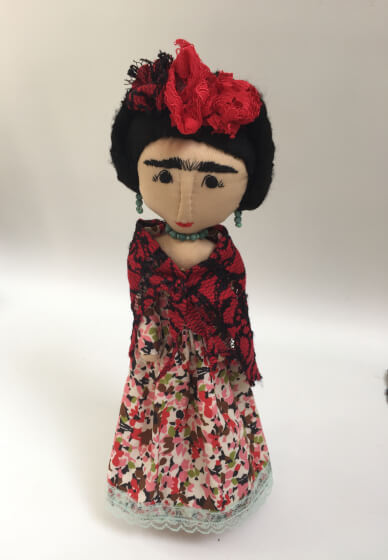 Sewing Workshop: Make a Frida Kahlo Doll