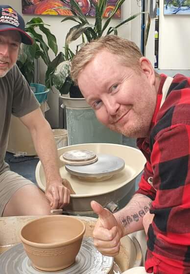 Share a Wheel: Pottery for Two Class