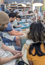 Share a Wheel: Pottery for Two Class