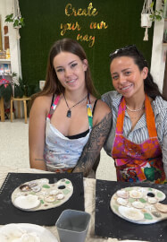 Shell Paint Palette Experience with UV Resin