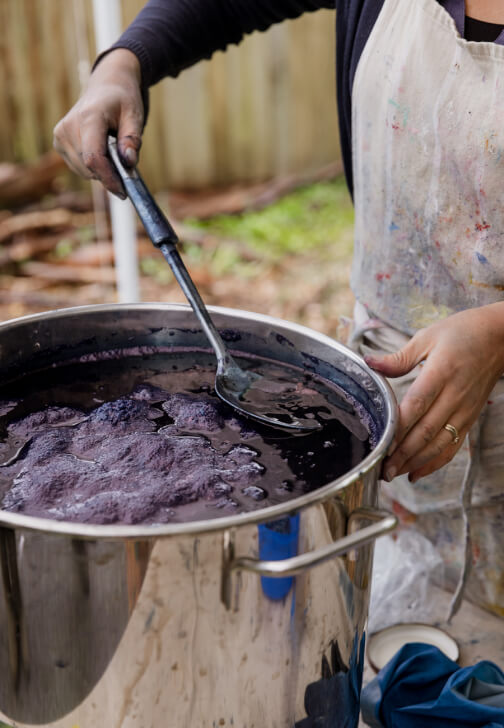 Shibori Indigo Dyeing Workshop