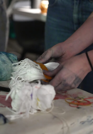 Shibori Scarf and Wine Workshop