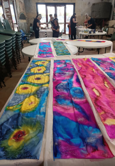 Silk Painting Workshop