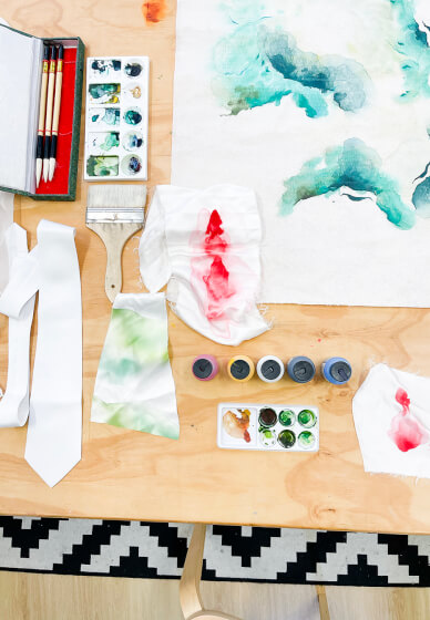 Silk Painting Workshop - Wearable Art